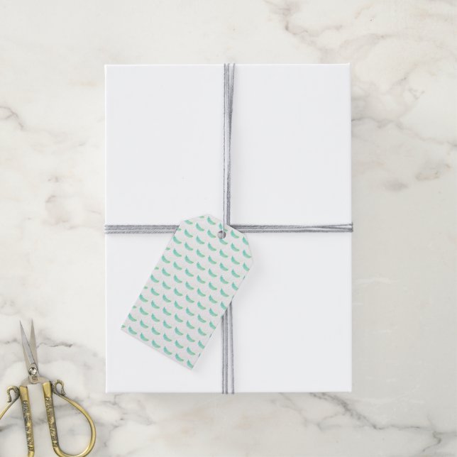 Étiquettes-cadeau Plume emportée par le vent (Avec de la ficelle)