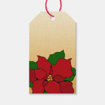 Poinsettia en vitrail