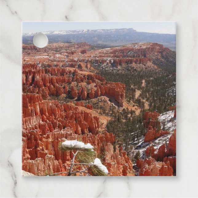 Étiquettes Cadeau Point d'inspiration à Bryce Canyon I (Devant)