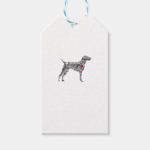Étiquettes-cadeau Pointeur allemand Shorthair I GSP Chien Maman J'ai