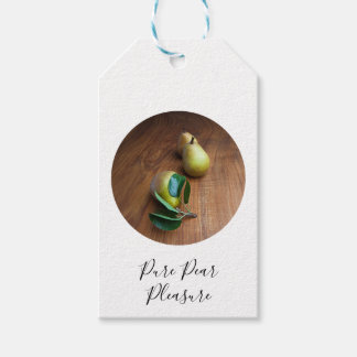 Étiquettes-cadeau Poire