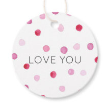 Pois roses VOUS AIME Sweet Valentine Fun Cadeau