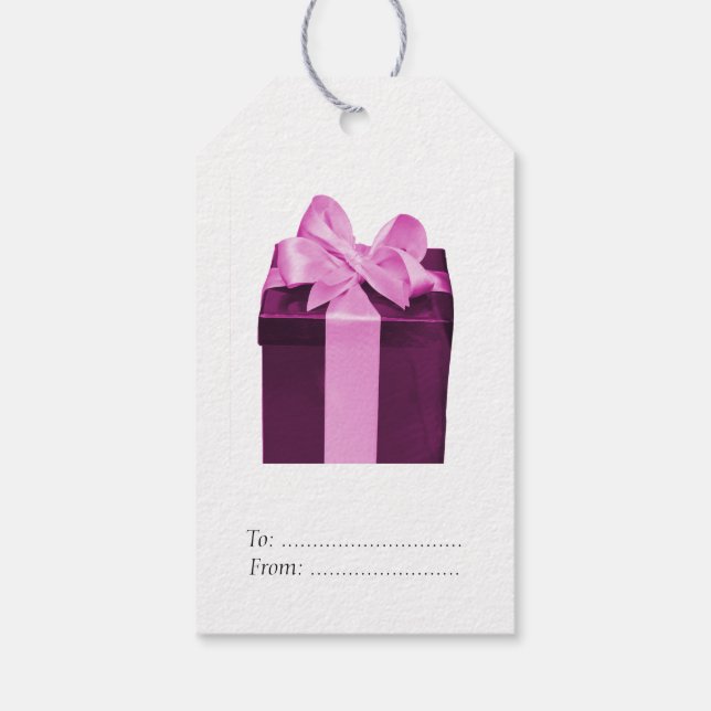 Étiquettes-cadeau Poison Box (Dos)