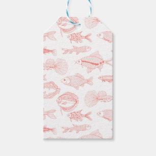 Étiquettes-cadeau Poissons