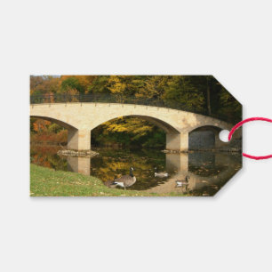 Étiquettes-cadeau Pont arc-en-ciel en automne au Grove City College