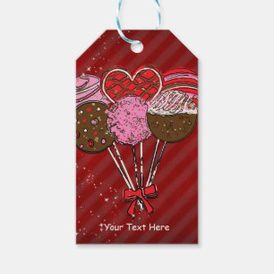 Étiquettes-cadeau Pops de gâteau de la Saint-Valentin Cadeau personn