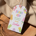 Étiquettes-cadeau Popsicle Thank You Tag Birthday Baby Shower<br><div class="desc">Our Popsicle Thank You Tags are the perfect way to show appreciation to your guests for joining in the celebration. The design features a summer party theme with space for a personalized message or a "thank you" note. They can be used to adorn party favors, gifts, or even as a...</div>