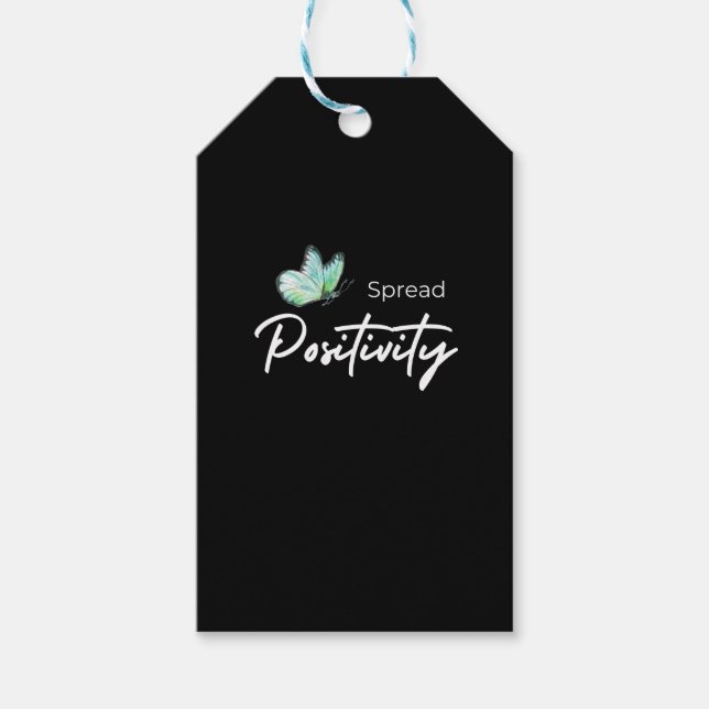 Étiquettes-cadeau Positivité de propagation (Devant)