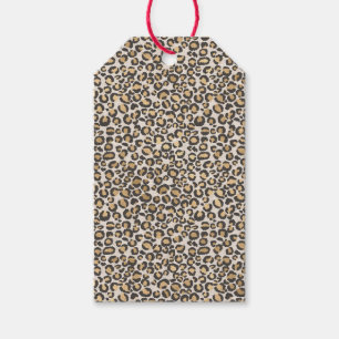 Étiquettes-cadeau Poster de animal Leopard Chic Classique Amusant