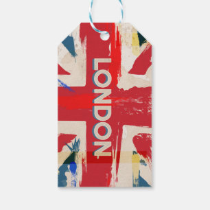 Étiquettes-cadeau Poster de l'Union vintage London