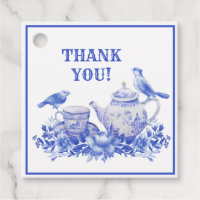 Pot à thé floral bleu et blanc | Fête des mères Fa