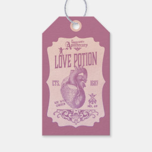 Étiquettes-cadeau Potion d'amour