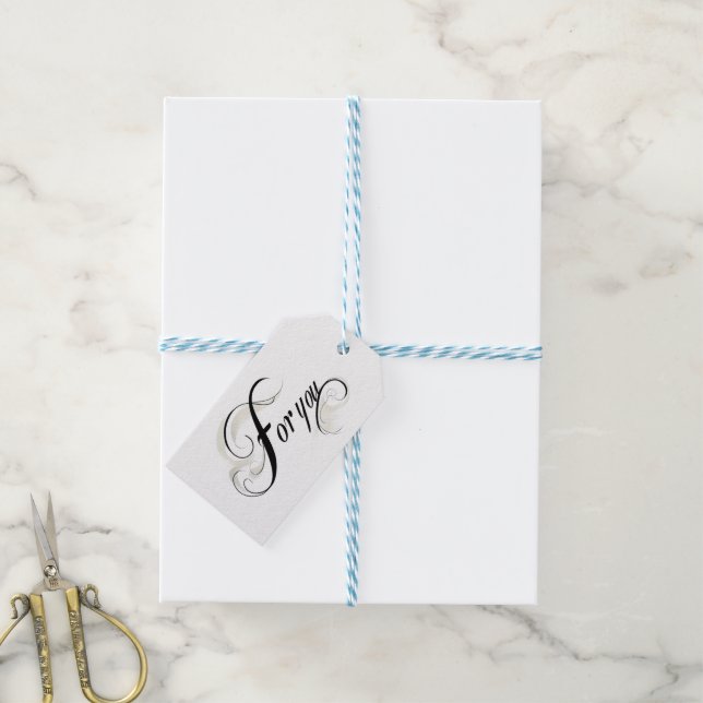 Étiquettes-cadeau Pour Vous Élégant (With Twine)
