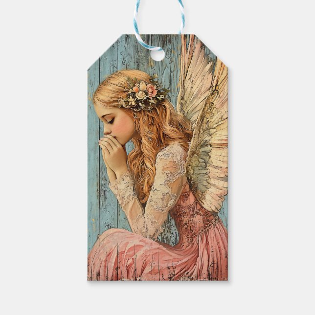 Étiquettes-cadeau Pouvoir de l'ange  (Devant)