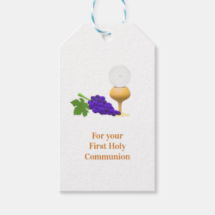 Étiquettes-cadeau Première sainte communion