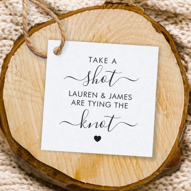 Étiquettes Cadeau Prenez une balle Ils nouent le Mariage (Créateur téléchargé)