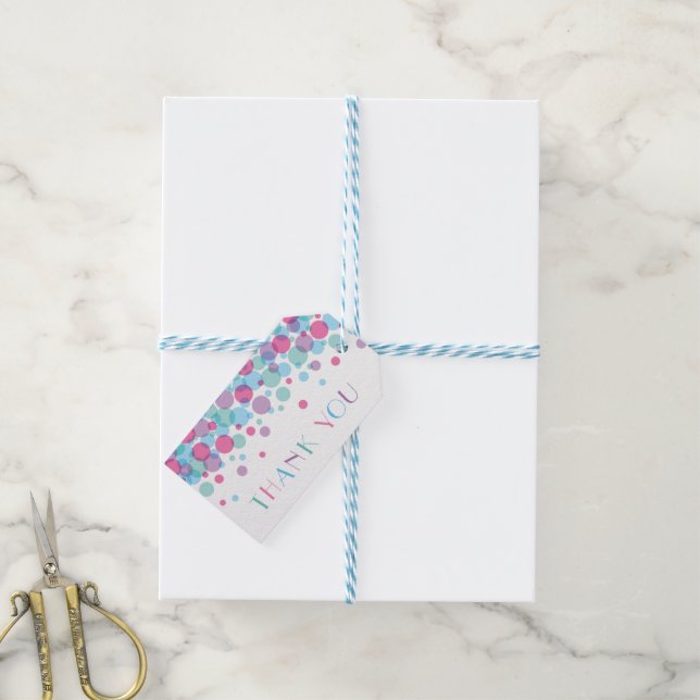 Étiquettes-cadeau Prêt pour le Baby shower pop (Avec de laficelle)