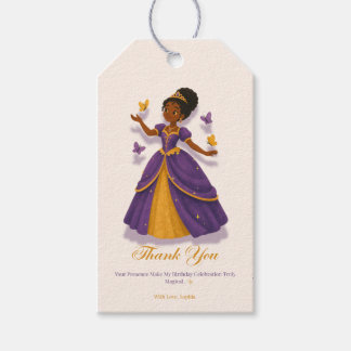 Étiquettes-cadeau Princess Birthday Favor Tag