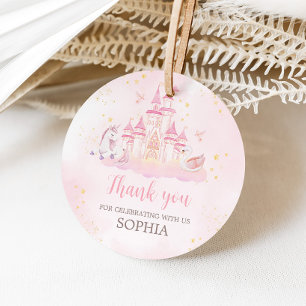 Étiquettes Cadeau Princesse 4ème anniversaire