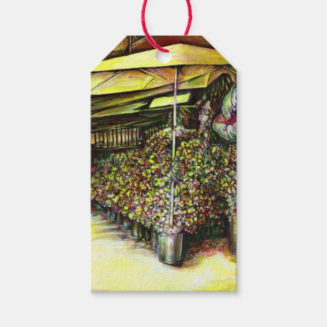 Étiquettes-cadeau Pris la possession d'options (Devant)