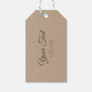 Étiquettes-cadeau Produit artisanal Vintage papier Kraft tendance si