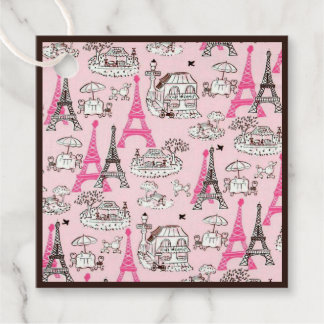 Étiquettes Cadeau Promenade de Paris