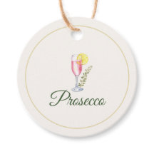 Prosecco Mimosa Bar Bottle Tag