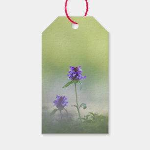 Étiquettes-cadeau Prunella Flower Nature Photo