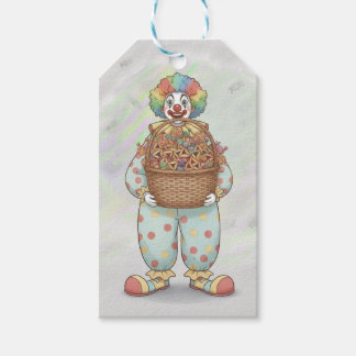 Étiquettes-cadeau Purim Clown Mishloach Manot