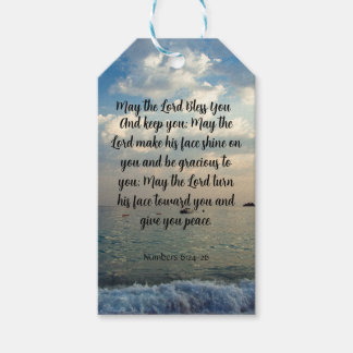 Étiquettes-cadeau Que Le Seigneur Vous Bénisse
