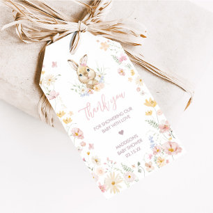 Étiquettes-cadeau Rabbit Somebunny Baby shower Favoriser les étiquet