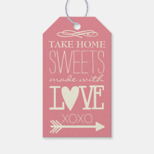 Étiquettes-cadeau Ramenez-Vous À La Maison Sweets Guest Favor (Custo