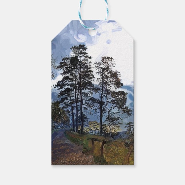 ÉTIQUETTES-CADEAU RANDONNÉE MONTAGNE (Devant)