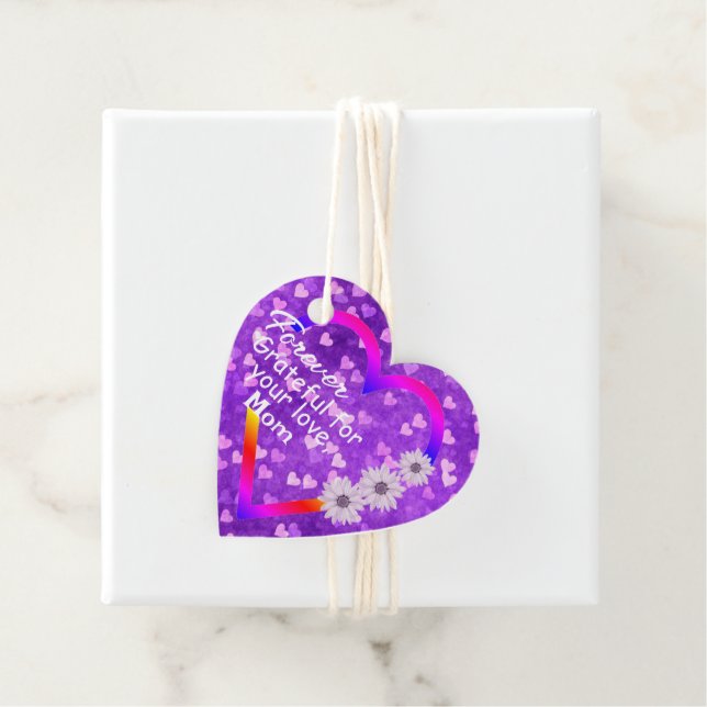 Étiquettes Cadeau Reconnaissant (En situation)