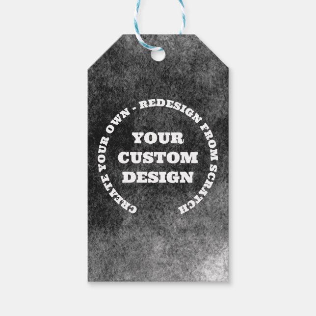 Étiquettes-cadeau Redesign from Scratch - Créer un objet Customisé (Devant)