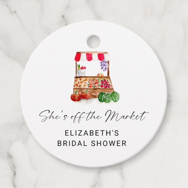 Étiquettes Cadeau Remerciement personnalisé pour la fête de mariage  (Devant)