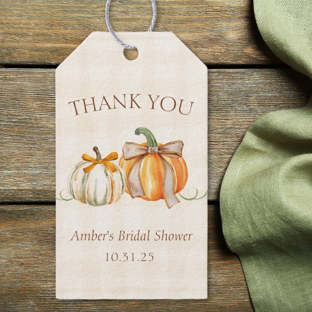 Étiquettes-cadeau Remerciements Personnalisés pour une Mariage Rusti (Créateur téléchargé)