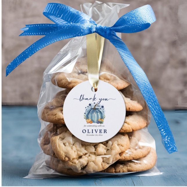 Étiquettes Cadeau Remerciements pour la Baby Shower "Douce petite ci (Créateur téléchargé)