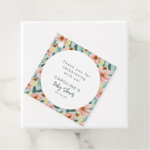 Étiquettes Cadeau Remerciements pour une Baby Shower personnalisée s