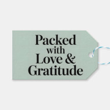 Rempli de Gratitude