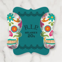 Repose en paix mes 20 ans Custom Age Sugar Skulls 