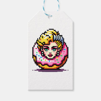 Étiquettes-cadeau Retro Hollywood Icon - Pixel Art Pop Culture