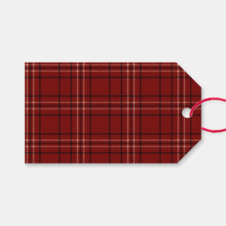 Étiquettes-cadeau Rich Tartan