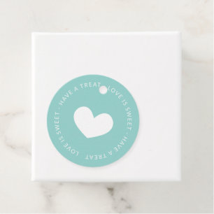 Étiquettes Cadeau Robin Oeuf Bleu Amour Est Mariage Doux