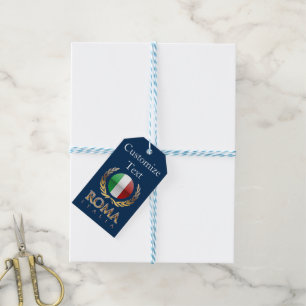 Étiquettes-cadeau Rome