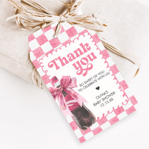 Étiquettes-cadeau Rose Elle est prête à éclore Tags de cadeaux pour