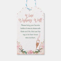 Rose Gold Brunch Bubbly Vin nuptial Wishing Well