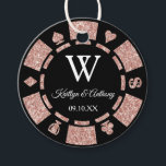 Étiquettes Cadeau Rose Gold Parties scintillant Poker Chip Casino Ma<br><div class="desc">Célébrez dans le style avec ces tags tendance de puces de poker tendance. Le design est facile à personnaliser avec votre propre libellé et votre famille et vos amis seront enchantés quand ils reçoivent ces fabuleuses étiquettes de faveur de la fête.</div>