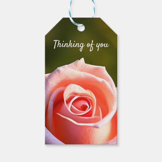 Étiquettes-cadeau Rose rose rose (Devant)