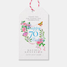 Ruban Rose Rose 70e Anniversaire
